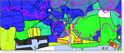 東日本大震災 津波被災地域の町・大字別死亡者分布